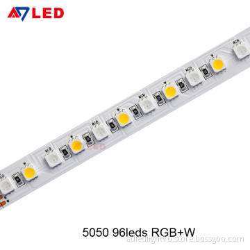 Adled Light high lumen 24vdc 96leds color changeable 5050 smd rgb w rgbw rgb led strip light